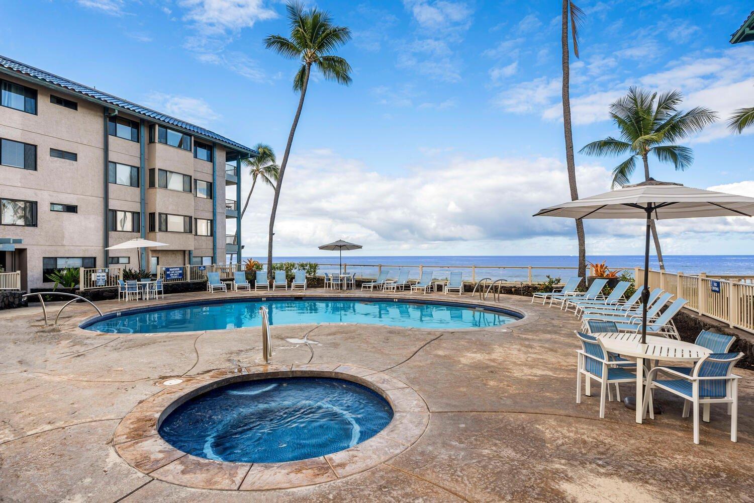 カイルア・コナ Kona Reef A36ヴィラ エクステリア 写真